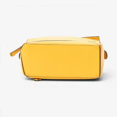 Loewe Loewe Puzzle Small Yellow Calfskin Leather Crossbody Bag by The Solist | Thumbnail 6 Loewe Loewe Puzzle Small Yellow Calfskin Leather Crossbody Bag by The Solist | Thumbnail 6