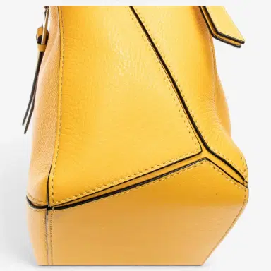 Loewe Loewe Puzzle Small Yellow Calfskin Leather Crossbody Bag by The Solist | Thumbnail 7 Loewe Loewe Puzzle Small Yellow Calfskin Leather Crossbody Bag by The Solist | Thumbnail 7