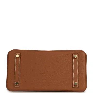 HERMÈS Hermes Birkin 25 Gold Togo Gold Hardware | Thumbnail 6 HERMÈS Hermes Birkin 25 Gold Togo Gold Hardware | Thumbnail 6