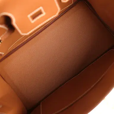 HERMÈS Hermes Birkin 25 Gold Togo Gold Hardware | Thumbnail 8 HERMÈS Hermes Birkin 25 Gold Togo Gold Hardware | Thumbnail 8