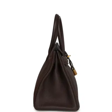 HERMÈS Hermes Birkin 30 Chocolate Togo Gold Hardware | Thumbnail 3 HERMÈS Hermes Birkin 30 Chocolate Togo Gold Hardware | Thumbnail 3