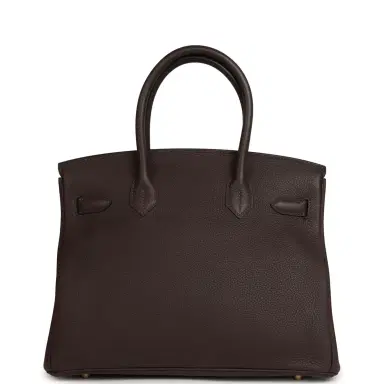 HERMÈS Hermes Birkin 30 Chocolate Togo Gold Hardware | Thumbnail 4 HERMÈS Hermes Birkin 30 Chocolate Togo Gold Hardware | Thumbnail 4