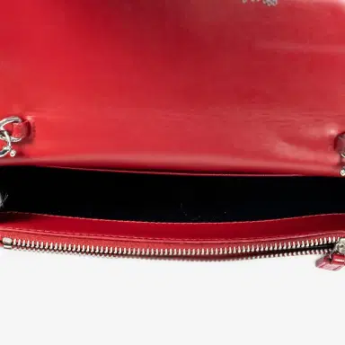 Yves Saint Laurent Yves Saint Laurent Kate Tassel Red Croc Embossed Leather Chain Wallet by The Solist | Thumbnail 7 Yves Saint Laurent Yves Saint Laurent Kate Tassel Red Croc Embossed Leather Chain Wallet by The Solist | Thumbnail 7