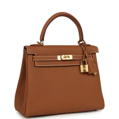 HERMÈS Hermes Kelly Retourne 25 Gold Togo Gold Hardware | Thumbnail 2 HERMÈS Hermes Kelly Retourne 25 Gold Togo Gold Hardware | Thumbnail 2