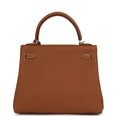 HERMÈS Hermes Kelly Retourne 25 Gold Togo Gold Hardware | Thumbnail 4 HERMÈS Hermes Kelly Retourne 25 Gold Togo Gold Hardware | Thumbnail 4