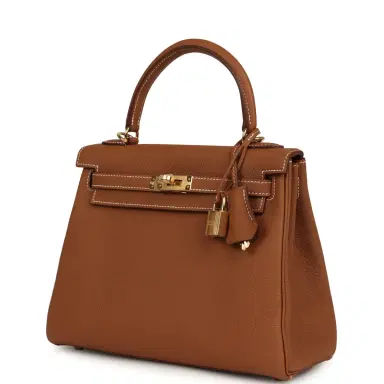 HERMÈS Hermes Kelly Retourne 25 Gold Togo Gold Hardware | Thumbnail 5 HERMÈS Hermes Kelly Retourne 25 Gold Togo Gold Hardware | Thumbnail 5