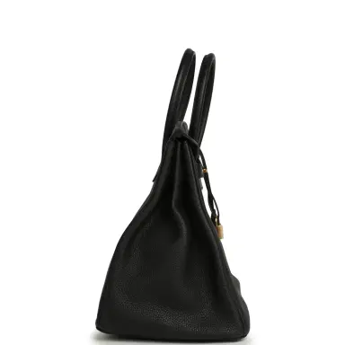HERMÈS Pre-owned Hermes Birkin 35 Black Togo Gold Hardware | Thumbnail 3 HERMÈS Pre-owned Hermes Birkin 35 Black Togo Gold Hardware | Thumbnail 3