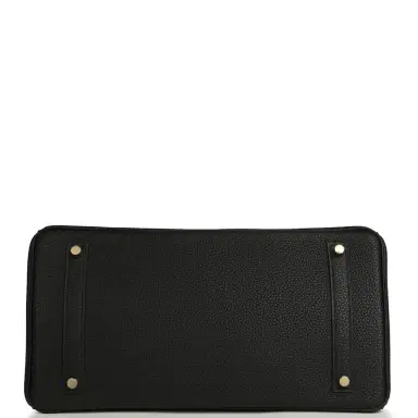 HERMÈS Pre-owned Hermes Birkin 35 Black Togo Gold Hardware | Thumbnail 6 HERMÈS Pre-owned Hermes Birkin 35 Black Togo Gold Hardware | Thumbnail 6