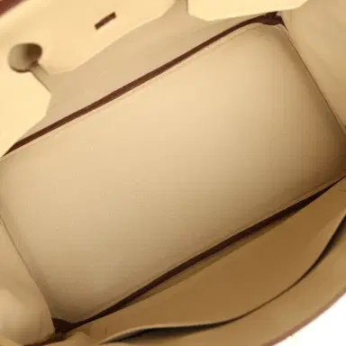 HERMÈS Pre-owned Hermes Birkin 35 Parchemin Togo Palladium Hardware | Thumbnail 8 HERMÈS Pre-owned Hermes Birkin 35 Parchemin Togo Palladium Hardware | Thumbnail 8