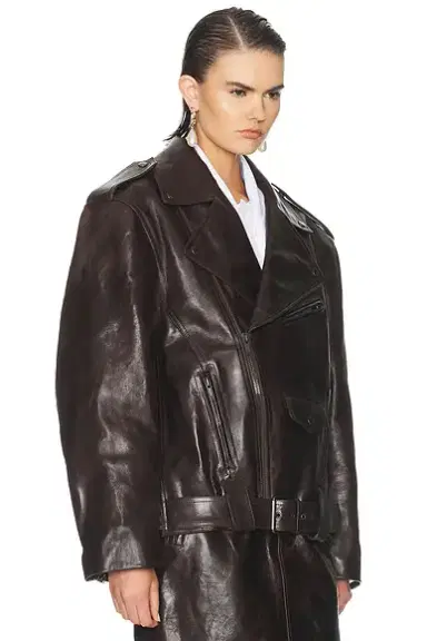 Saint Laurent Leather Jacket | Thumbnail 3 Saint Laurent Leather Jacket | Thumbnail 3