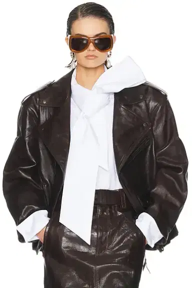 Saint Laurent Leather Jacket | Thumbnail 1 Saint Laurent Leather Jacket | Thumbnail 1