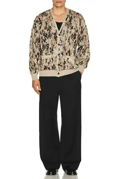 Wacko Maria Digital Camo Jacquard Cardigan | Thumbnail 3 Wacko Maria Digital Camo Jacquard Cardigan | Thumbnail 3