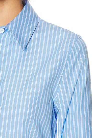 TOTEME Striped Poplin Top | Thumbnail 5 TOTEME Striped Poplin Top | Thumbnail 5