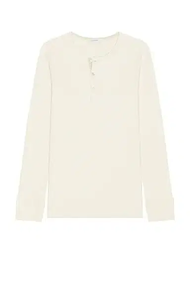 Lemaire Long Sleeve Henley | Thumbnail 4 Lemaire Long Sleeve Henley | Thumbnail 4