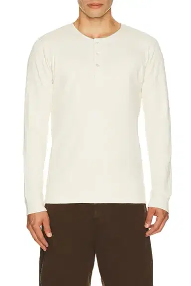 Lemaire Long Sleeve Henley | Thumbnail 1 Lemaire Long Sleeve Henley | Thumbnail 1