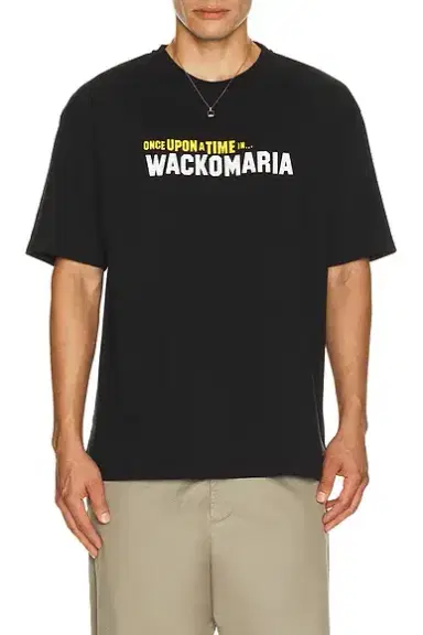 Wacko Maria Washed Heavy Weight Crew Neck Tee Shirt Type 5 | Thumbnail 1 Wacko Maria Washed Heavy Weight Crew Neck Tee Shirt Type 5 | Thumbnail 1
