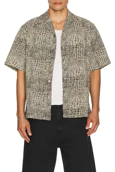 Wacko Maria Wolf's Head 50's Short Sleeve Shirt Type 3 | Thumbnail 1 Wacko Maria Wolf's Head 50's Short Sleeve Shirt Type 3 | Thumbnail 1