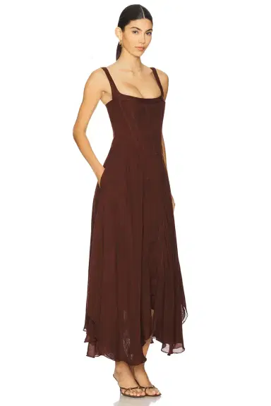 Understated Leather Honey Moon Dress | Thumbnail 4 Understated Leather Honey Moon Dress | Thumbnail 4