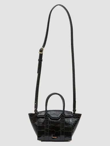 Simkhai Women's Nicola Mini Croc-Embossed Leather Tote Bag | Thumbnail 3 Simkhai Women's Nicola Mini Croc-Embossed Leather Tote Bag | Thumbnail 3