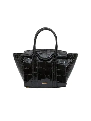 Simkhai Women's Nicola Mini Croc-Embossed Leather Tote Bag | Thumbnail 1 Simkhai Women's Nicola Mini Croc-Embossed Leather Tote Bag | Thumbnail 1