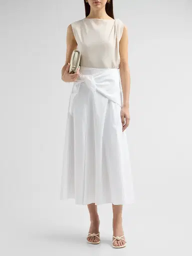 Vince Women's Draped Sleeveless Top | Thumbnail 2 Vince Women's Draped Sleeveless Top | Thumbnail 2