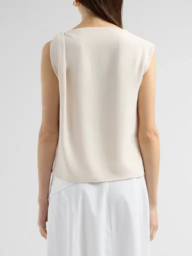 Vince Women's Draped Sleeveless Top | Thumbnail 3 Vince Women's Draped Sleeveless Top | Thumbnail 3