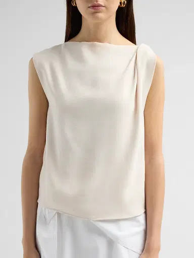 Vince Women's Draped Sleeveless Top | Thumbnail 5 Vince Women's Draped Sleeveless Top | Thumbnail 5