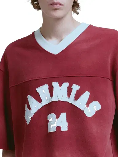 Nahmias Men's Campus Cotton Jersey T-Shirt | Thumbnail 4 Nahmias Men's Campus Cotton Jersey T-Shirt | Thumbnail 4