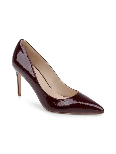 L'Agence Women's Maelle III 90MM Patent Leather Pumps - Wine Patent - Size 10 | Thumbnail 2 L'Agence Women's Maelle III 90MM Patent Leather Pumps - Wine Patent - Size 10 | Thumbnail 2