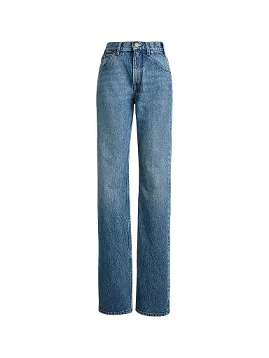 Ralph Lauren Collection Women's Kaida Relaxed Bootcut Jeans - Light Indigo - Size 32 | Thumbnail 1 Ralph Lauren Collection Women's Kaida Relaxed Bootcut Jeans - Light Indigo - Size 32 | Thumbnail 1