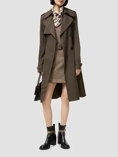 Burberry Women's Pembury Cotton Trench Coat - Estuary Brown - Size 16 | Thumbnail 2 Burberry Women's Pembury Cotton Trench Coat - Estuary Brown - Size 16 | Thumbnail 2