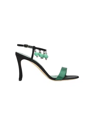Manolo Blahnik Women's Kasasan 90MM Embellished Sandals | Thumbnail 1 Manolo Blahnik Women's Kasasan 90MM Embellished Sandals | Thumbnail 1