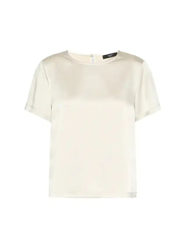 Women's Satin Crew Neck T-Shirt - Women's Satin Crew Neck T-Shirt -