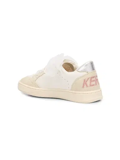 Golden Goose Baby Girl's & Little Girl's Ballstar Suede Low-Top Sneakers - White 7.5 (Baby) | Thumbnail 2 Golden Goose Baby Girl's & Little Girl's Ballstar Suede Low-Top Sneakers - White 7.5 (Baby) | Thumbnail 2