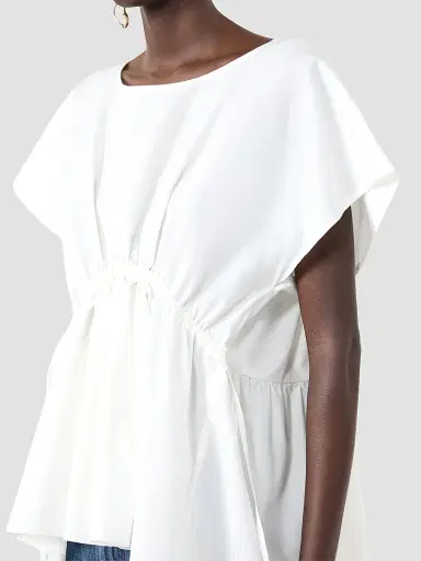 Weekend Max Mara Women's Cotton Poplin Blouse - White | Thumbnail 5 Weekend Max Mara Women's Cotton Poplin Blouse - White | Thumbnail 5