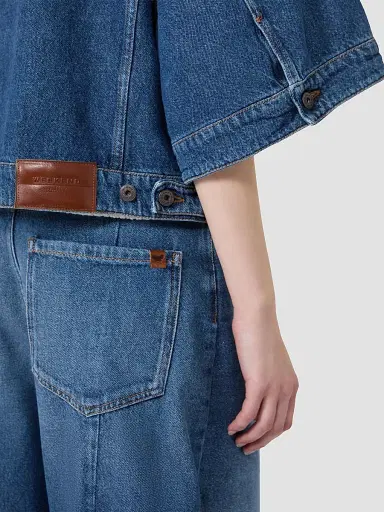 Weekend Max Mara Women's Cotton Denim Jacket - Navy | Thumbnail 7 Weekend Max Mara Women's Cotton Denim Jacket - Navy | Thumbnail 7