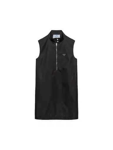 Prada Women's Sleeveless Nylon Dress - Black - Size 10 | Thumbnail 1 Prada Women's Sleeveless Nylon Dress - Black - Size 10 | Thumbnail 1