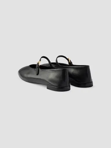 Prada Women's Leather Ballerinas - Black | Thumbnail 3 Prada Women's Leather Ballerinas - Black | Thumbnail 3