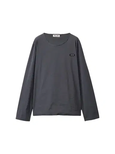Miu Miu Women's Stretch Poplin Top - Grey | Thumbnail 1 Miu Miu Women's Stretch Poplin Top - Grey | Thumbnail 1