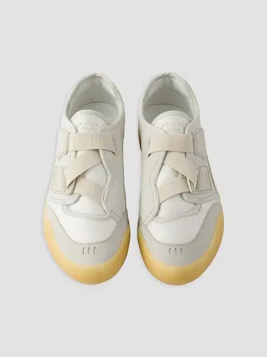 Prada Women's Speedrock Technical Mesh and Leather Sneakers - Grey - Size 10.5 | Thumbnail 2 Prada Women's Speedrock Technical Mesh and Leather Sneakers - Grey - Size 10.5 | Thumbnail 2
