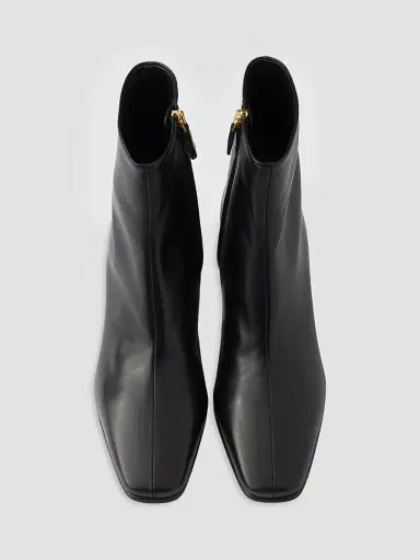 Prada Women's Leather Booties - Black | Thumbnail 2 Prada Women's Leather Booties - Black | Thumbnail 2