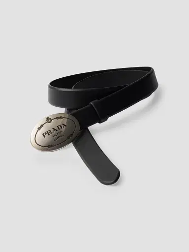 Prada Women's Leather Belt | Thumbnail 2 Prada Women's Leather Belt | Thumbnail 2