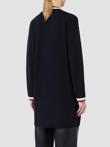 Max Mara Women's Long Wool Yarn Cardigan | Thumbnail 4 Max Mara Women's Long Wool Yarn Cardigan | Thumbnail 4