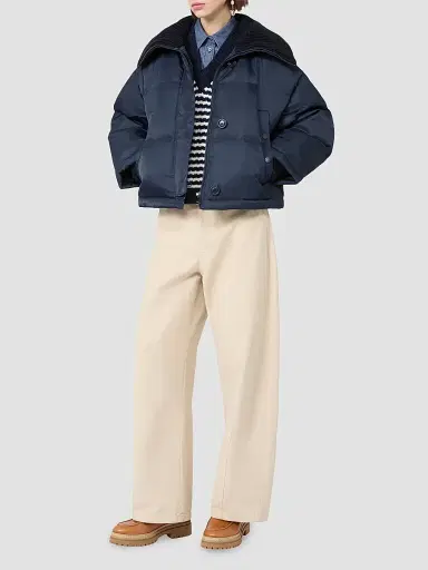Weekend Max Mara Women's Cotton Drill Trousers - | Thumbnail 2 Weekend Max Mara Women's Cotton Drill Trousers - | Thumbnail 2