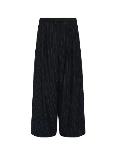 Max Mara Women's Pinstripe Silk Trousers | Thumbnail 1 Max Mara Women's Pinstripe Silk Trousers | Thumbnail 1