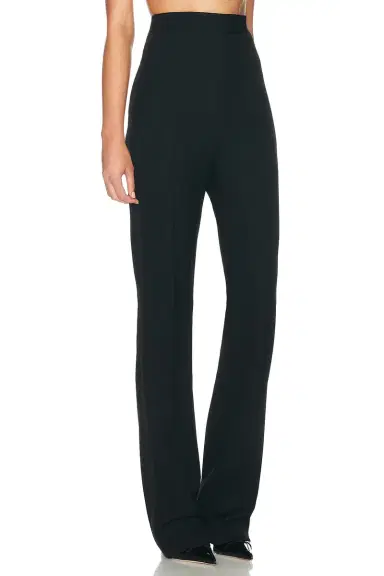 Tom Ford High Waist Tailored Tuxedo Straight Pant | Thumbnail 3 Tom Ford High Waist Tailored Tuxedo Straight Pant | Thumbnail 3