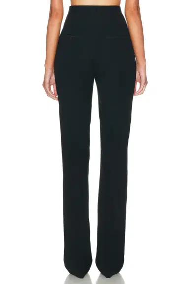 Tom Ford High Waist Tailored Tuxedo Straight Pant | Thumbnail 5 Tom Ford High Waist Tailored Tuxedo Straight Pant | Thumbnail 5