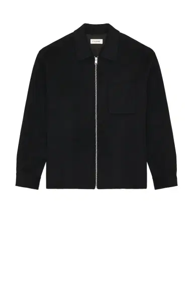 Frame Double Face Zip Shirt Jacket | Thumbnail 4 Frame Double Face Zip Shirt Jacket | Thumbnail 4