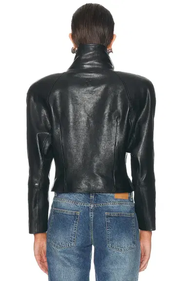 Magda Butrym Leather Jacket | Thumbnail 3 Magda Butrym Leather Jacket | Thumbnail 3