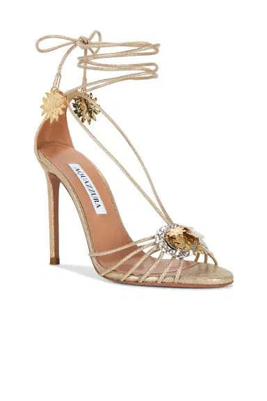 Aquazzura Night Stars Nappa 105 Sandal | Thumbnail 2 Aquazzura Night Stars Nappa 105 Sandal | Thumbnail 2